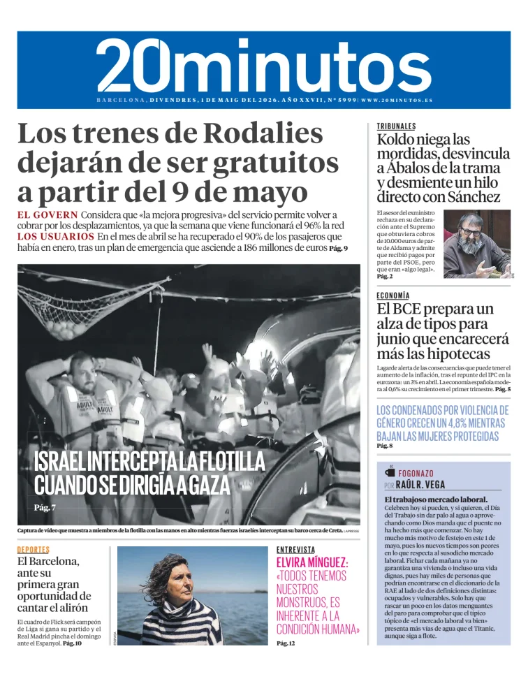 20 Minutos Barcelona — 01/05