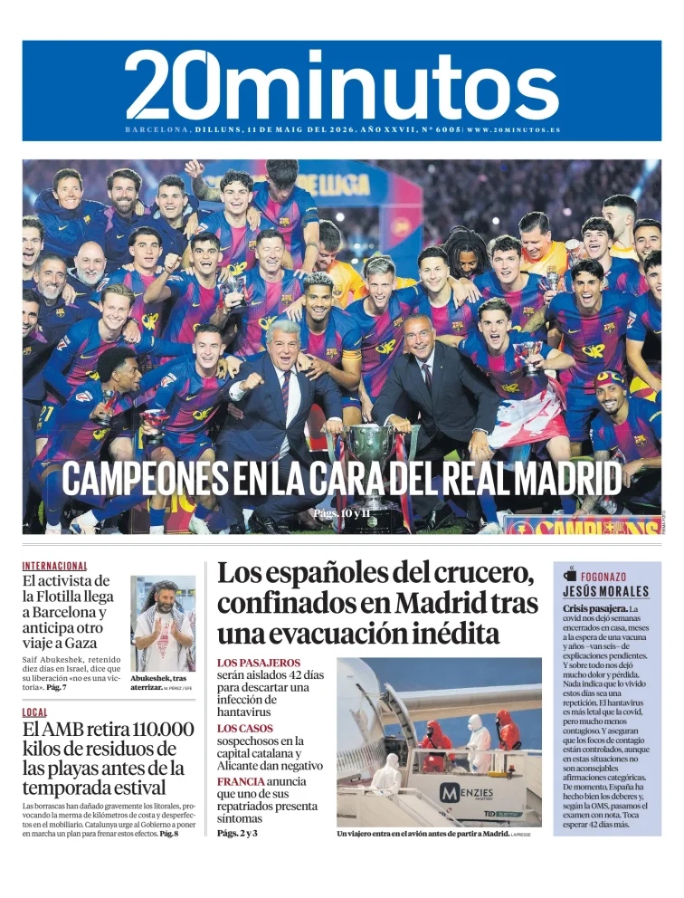 20 Minutos Barcelona — 11/05