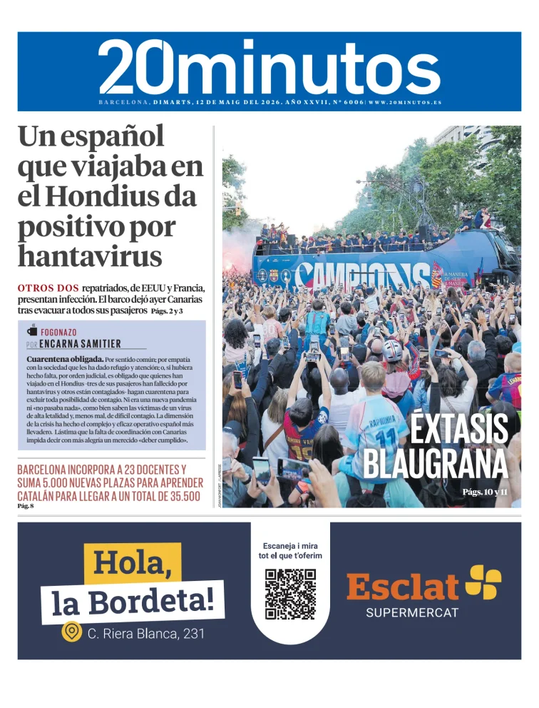 20 Minutos Barcelona — 12/05