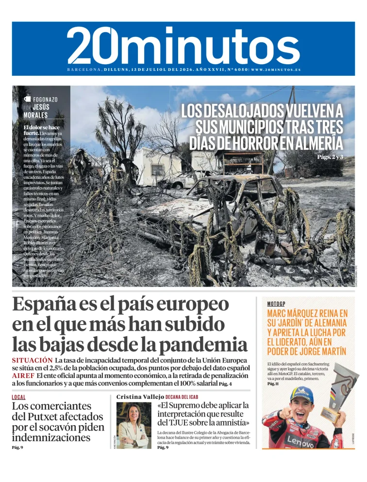 20 Minutos Barcelona — 13/07