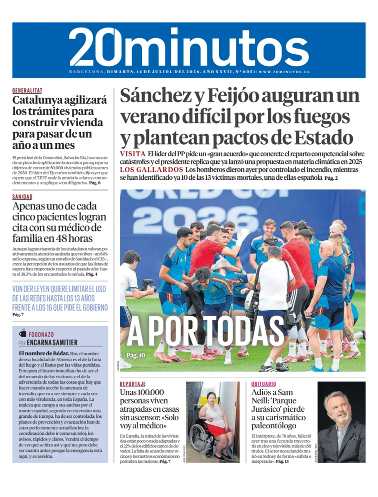 20 Minutos Barcelona — 14/07