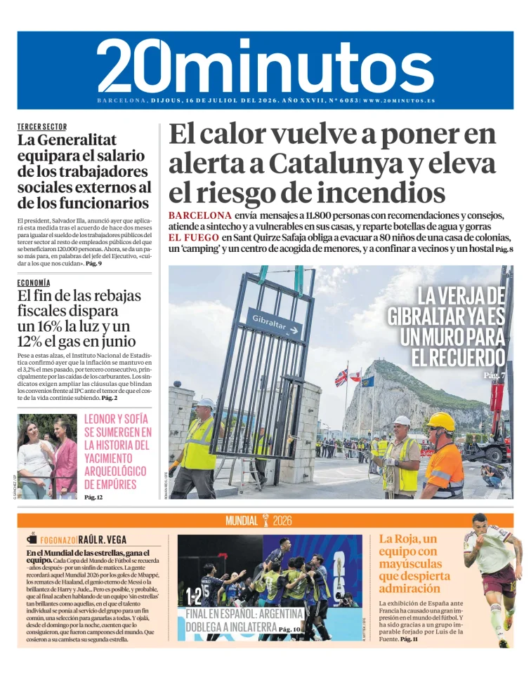 20 Minutos Barcelona — 16/07