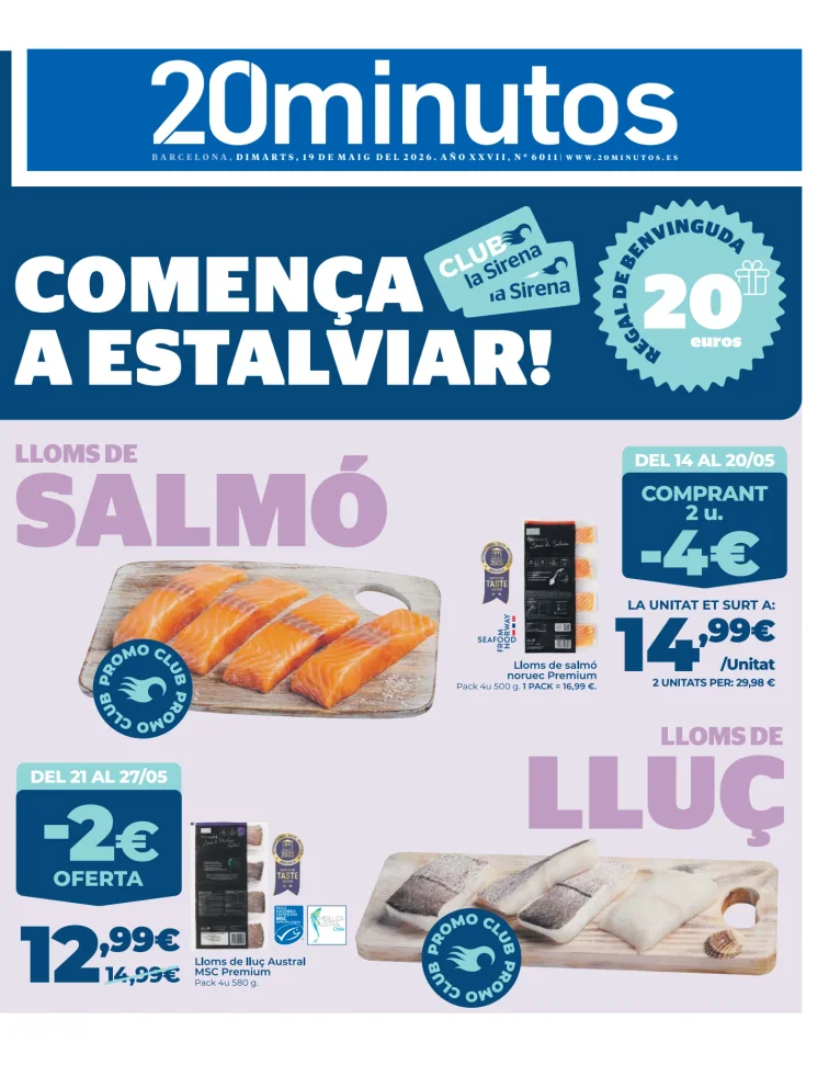 20 Minutos Barcelona — 19/05