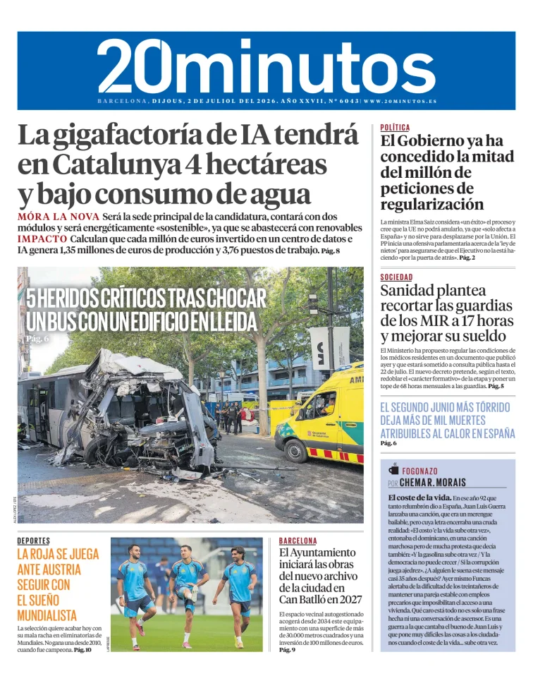 20 Minutos Barcelona — 02/07
