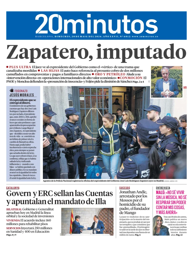 20 Minutos Barcelona — 20/05