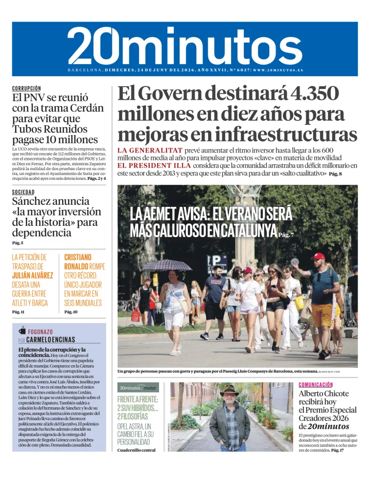 20 Minutos Barcelona — 24/06