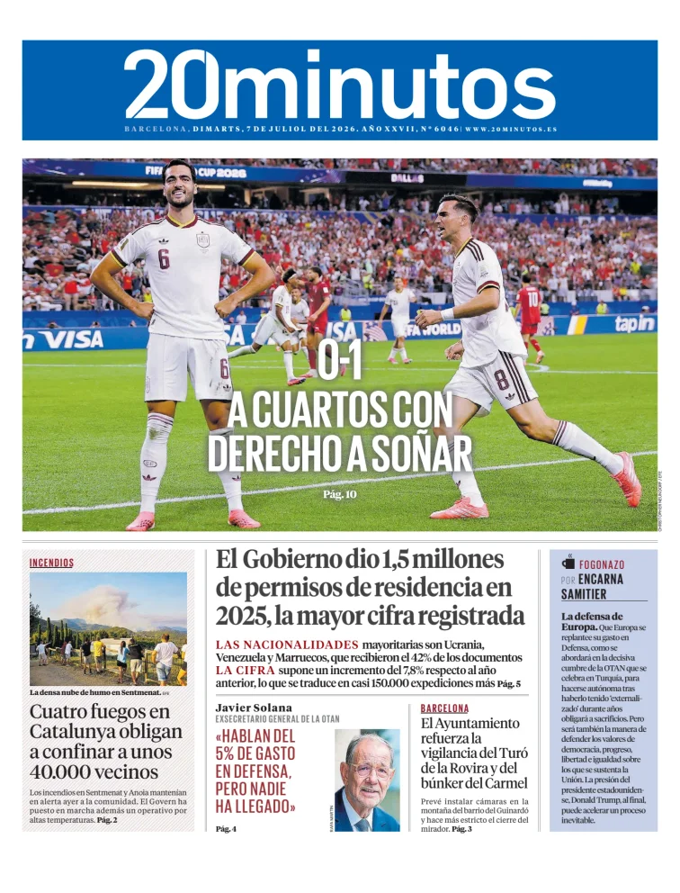 20 Minutos Barcelona — 07/07