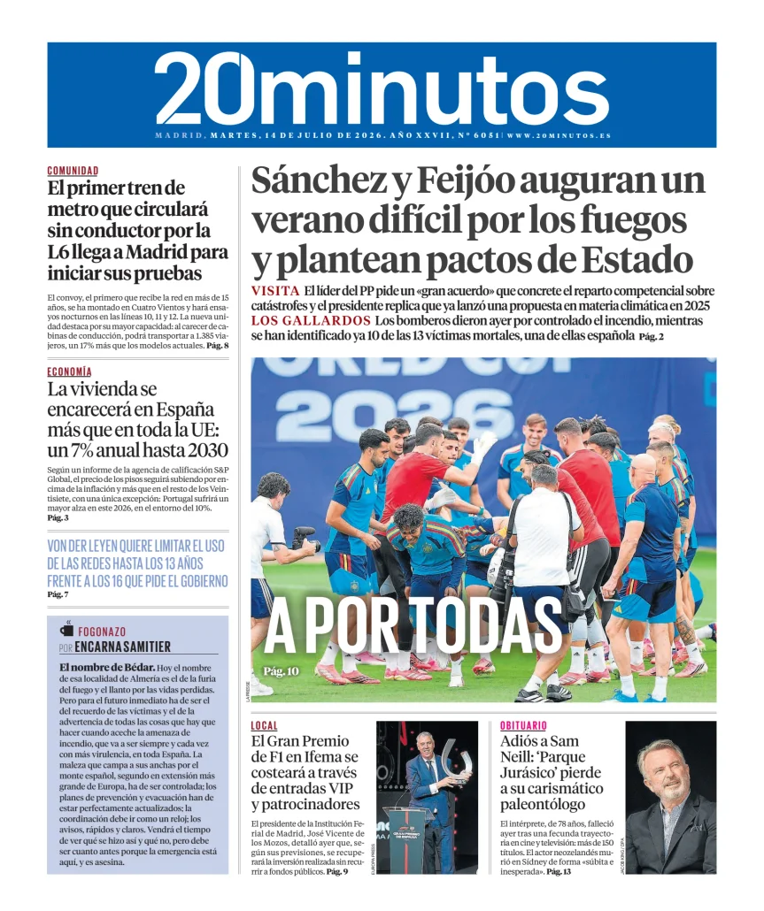 20 Minutos Madrid — 14/07