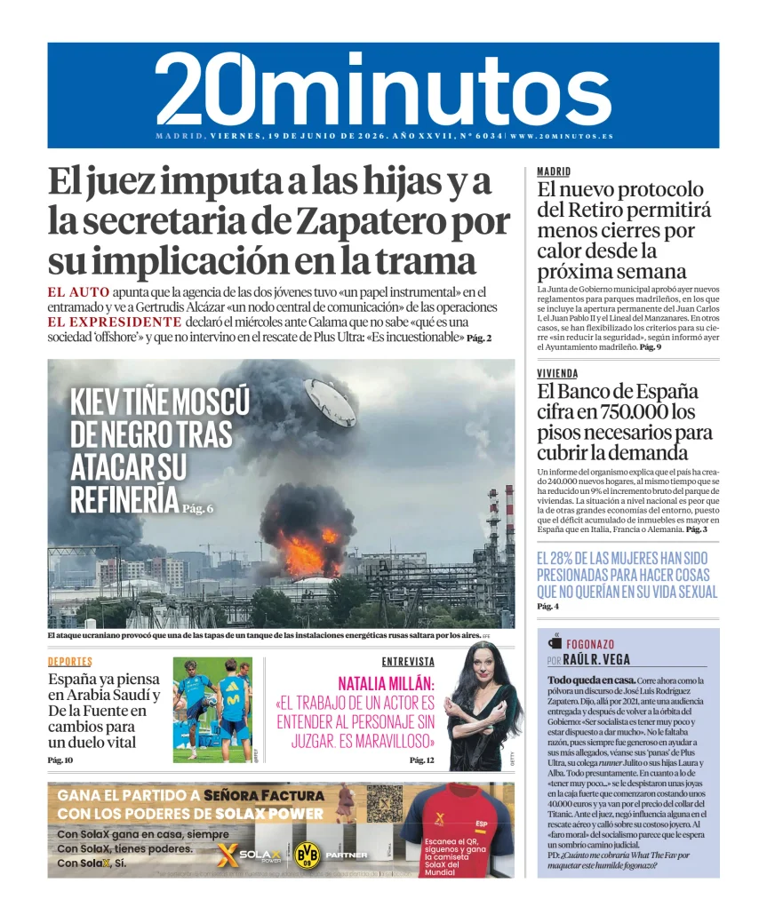 20 Minutos Madrid — 19/06