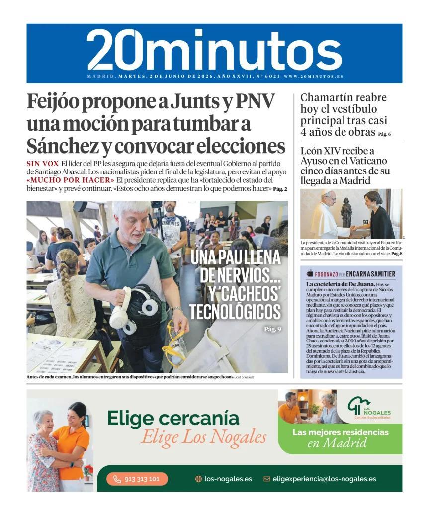 20 Minutos Madrid — 02/06