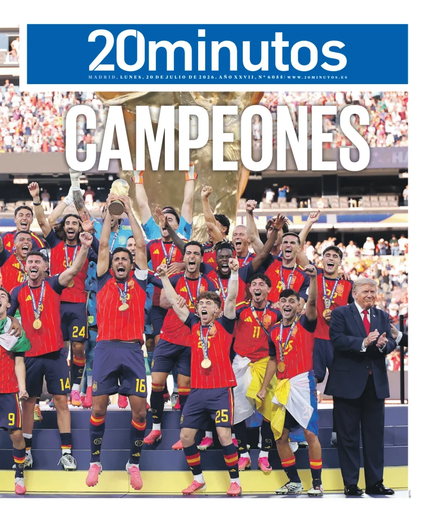 20 Minutos Madrid — 20/07
