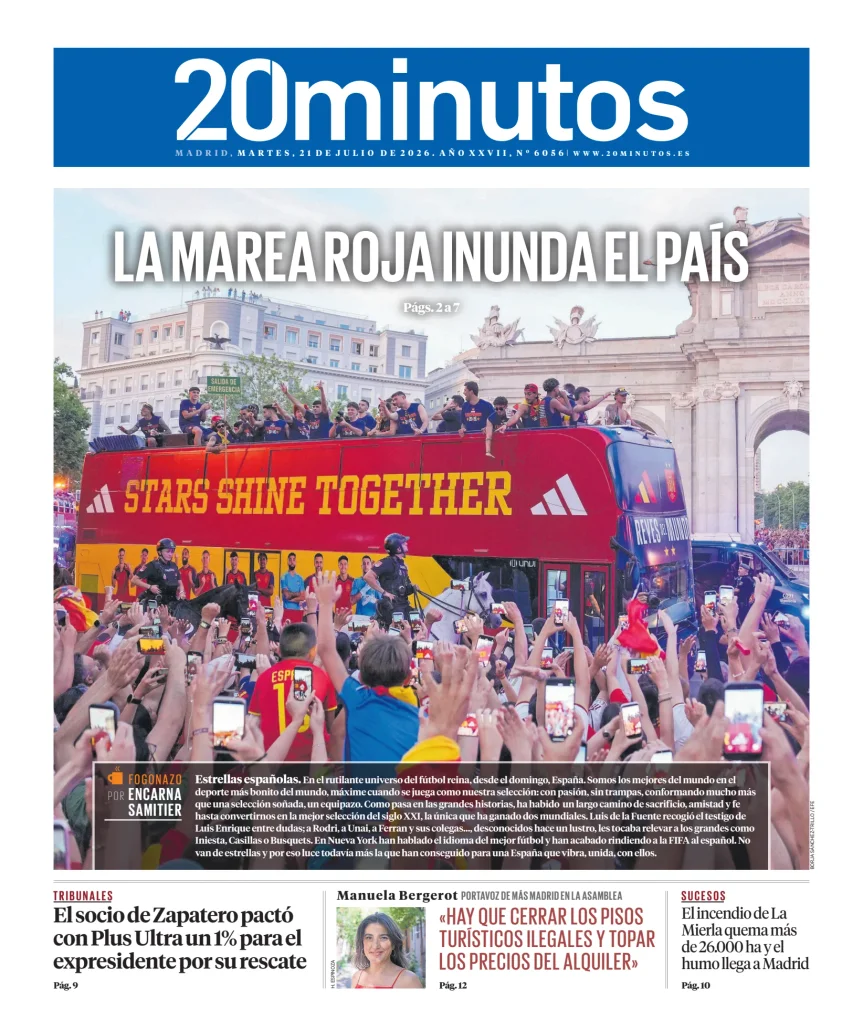 20 Minutos Madrid — 21/07