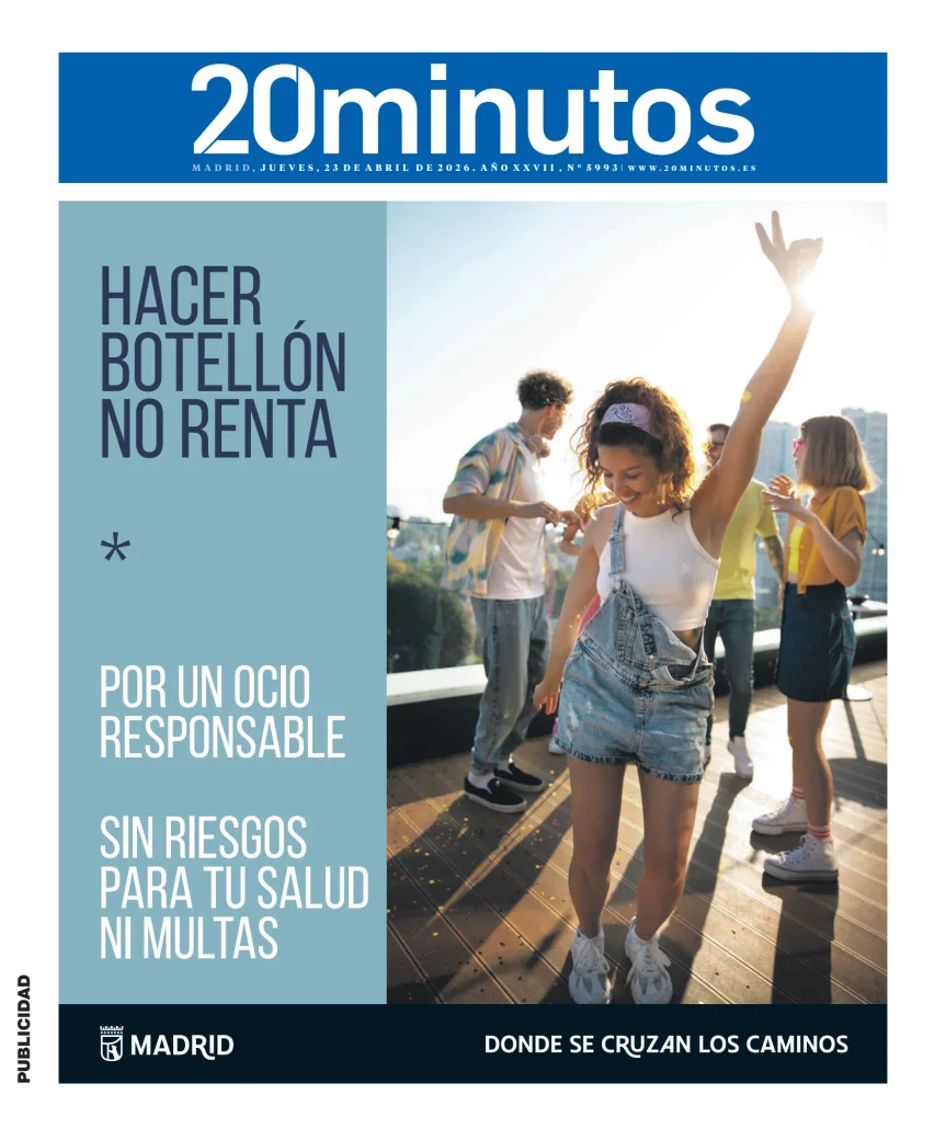 20 Minutos Madrid — 23/04