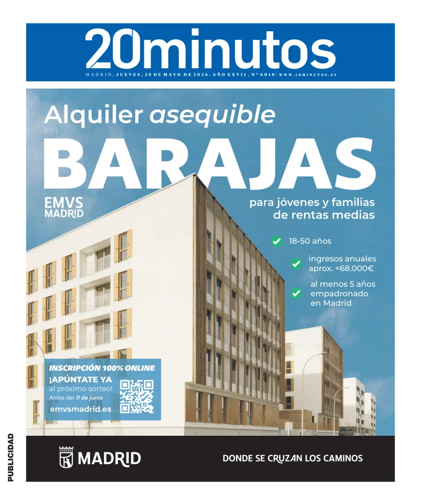 20 Minutos Madrid — 28/05
