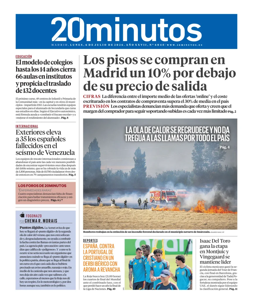 20 Minutos Madrid — 06/07