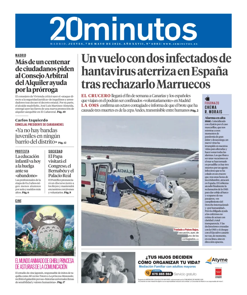 20 Minutos Madrid — 07/05