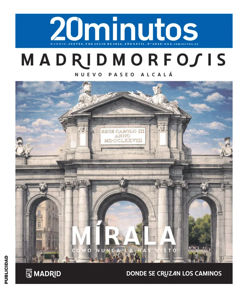 Portada de 20 Minutos Madrid