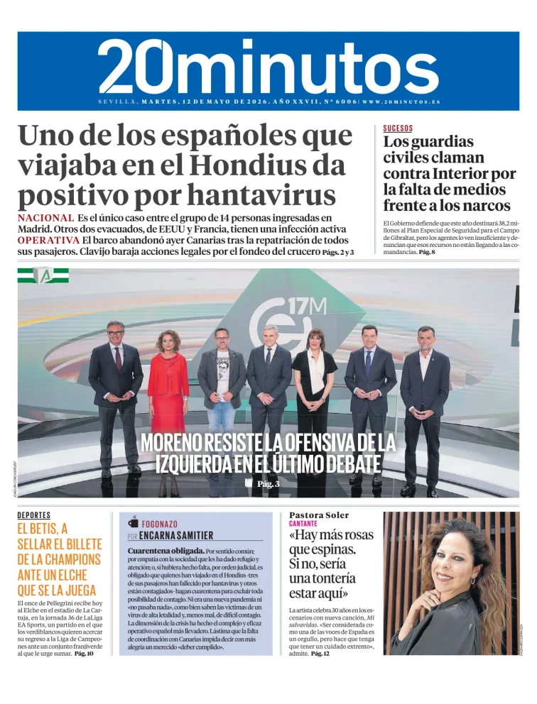 20 Minutos Sevilla — 12/05