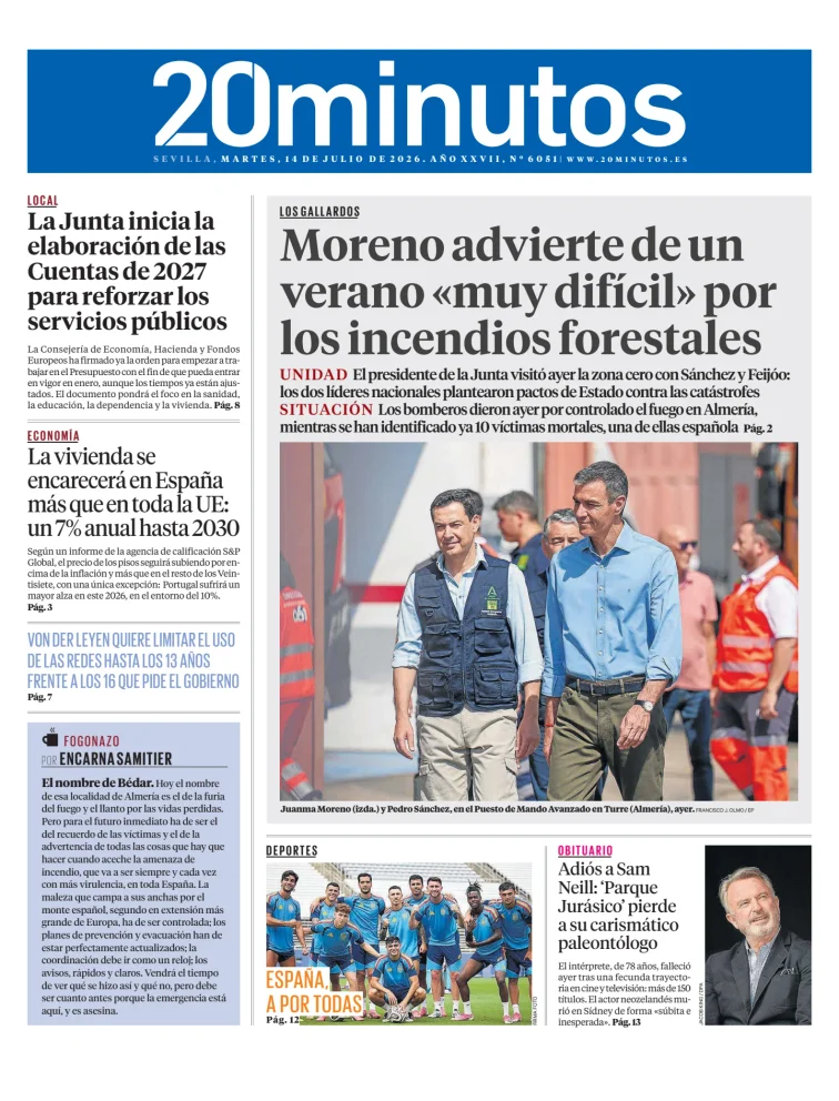 20 Minutos Sevilla — 14/07