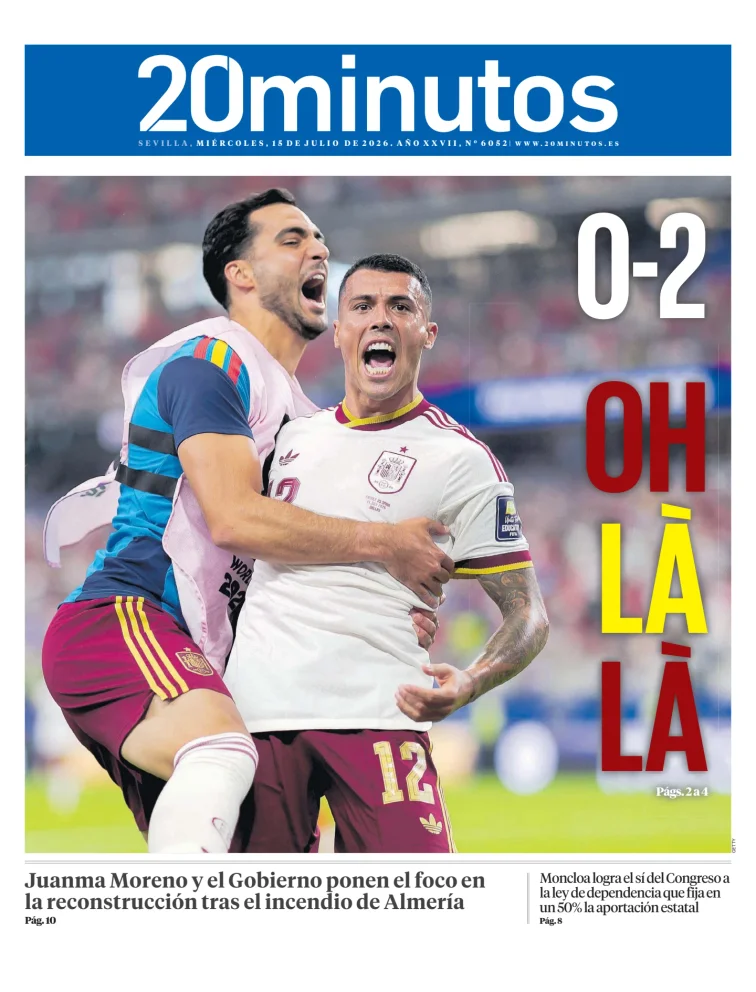 20 Minutos Sevilla — 15/07