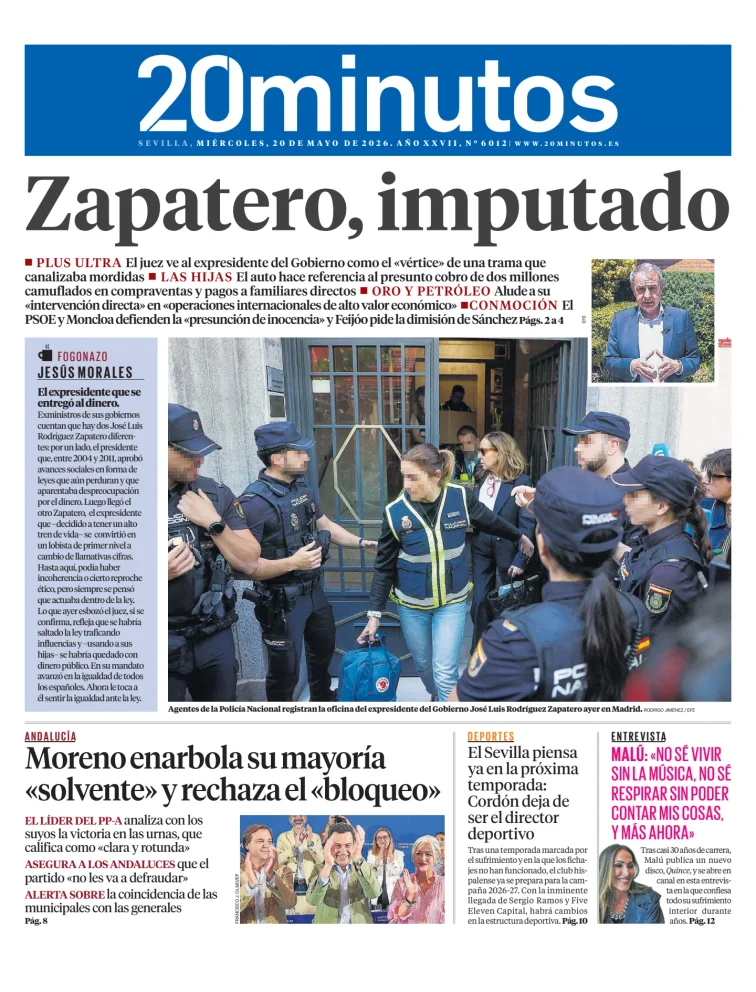 20 Minutos Sevilla — 20/05