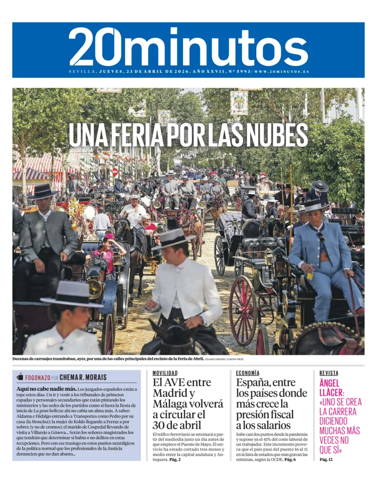 20 Minutos Sevilla — 23/04
