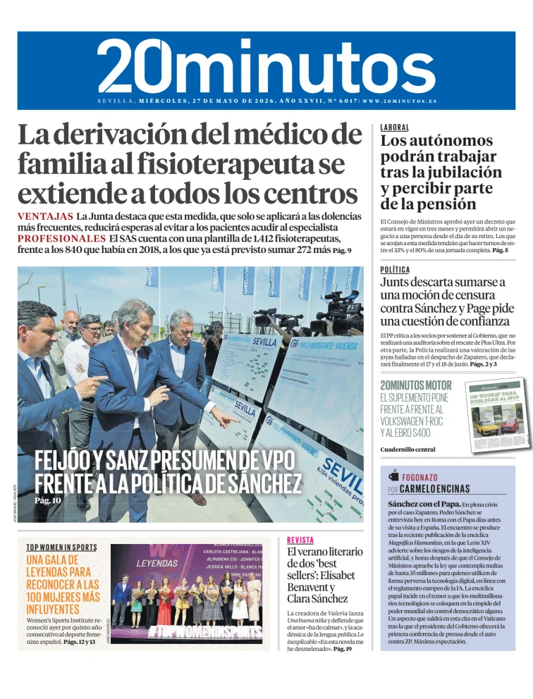 20 Minutos Sevilla — 27/05