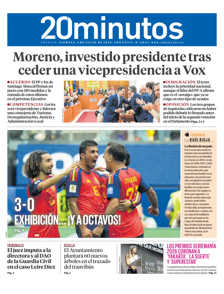 20 Minutos Sevilla — 03/07