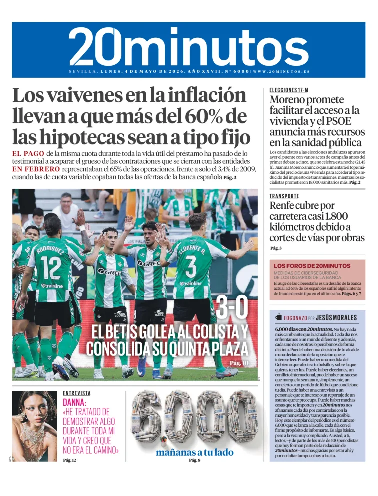 20 Minutos Sevilla — 04/05