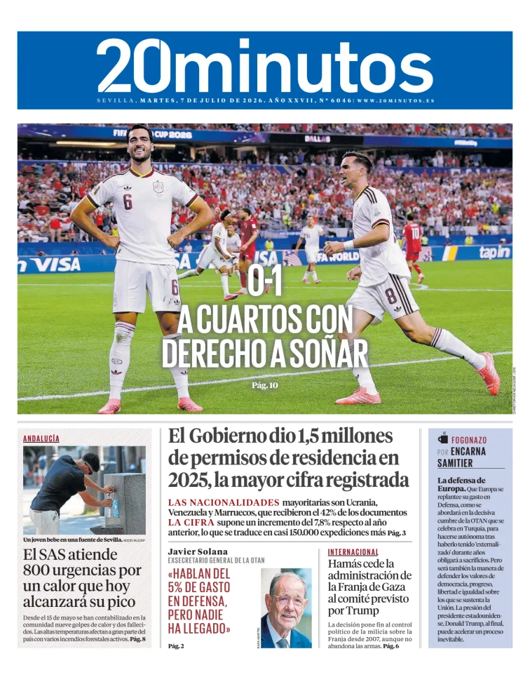 20 Minutos Sevilla — 07/07