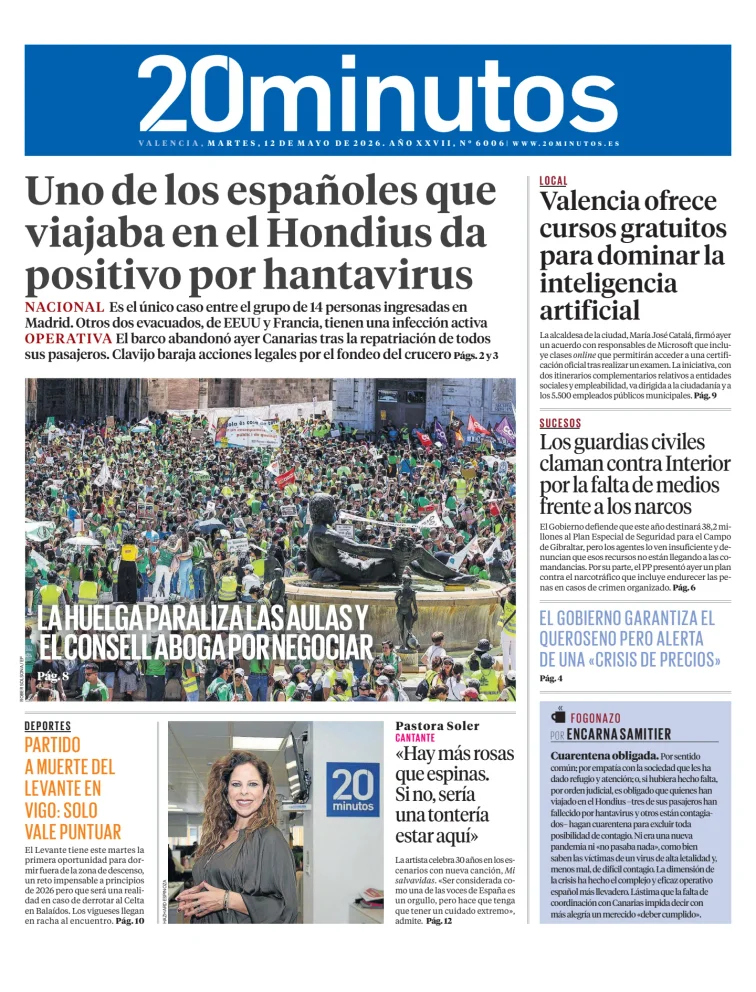 20 Minutos Valencia — 12/05