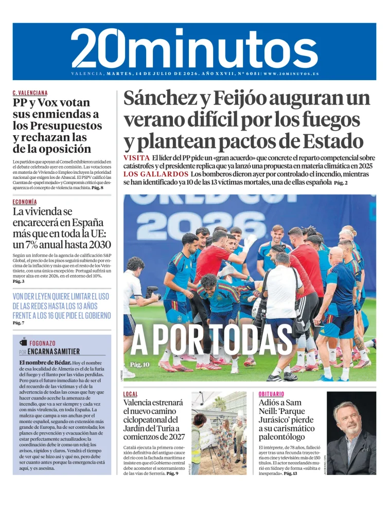 20 Minutos Valencia — 14/07