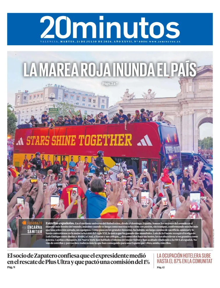 20 Minutos Valencia — 21/07