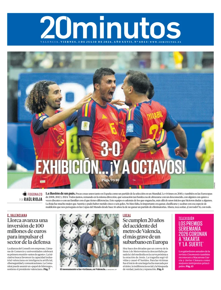 20 Minutos Valencia — 03/07