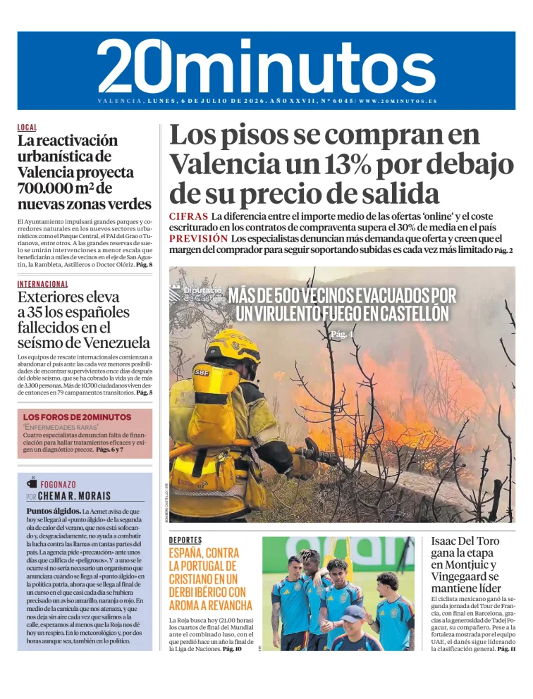 20 Minutos Valencia — 06/07