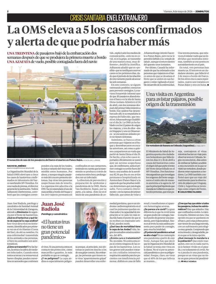 20 Minutos Valencia — 08/05