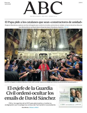 Portada de ABC, 10 de junio de 2026
