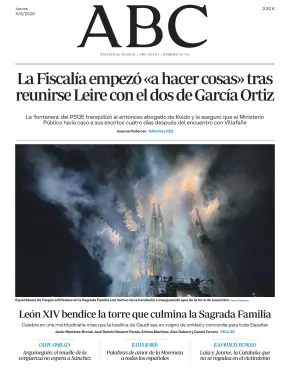 Portada de ABC, 11 de junio de 2026