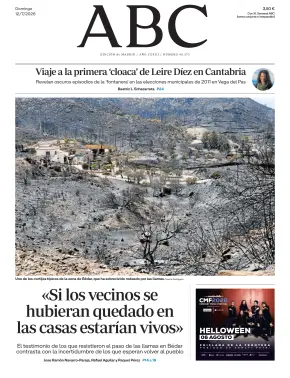 Portada de ABC, 12 de julio de 2026