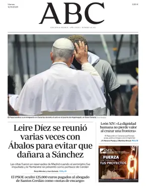 Portada de ABC, 12 de junio de 2026