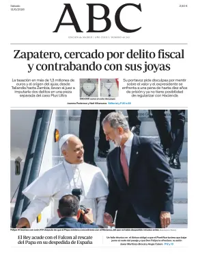 Portada de ABC, 13 de junio de 2026