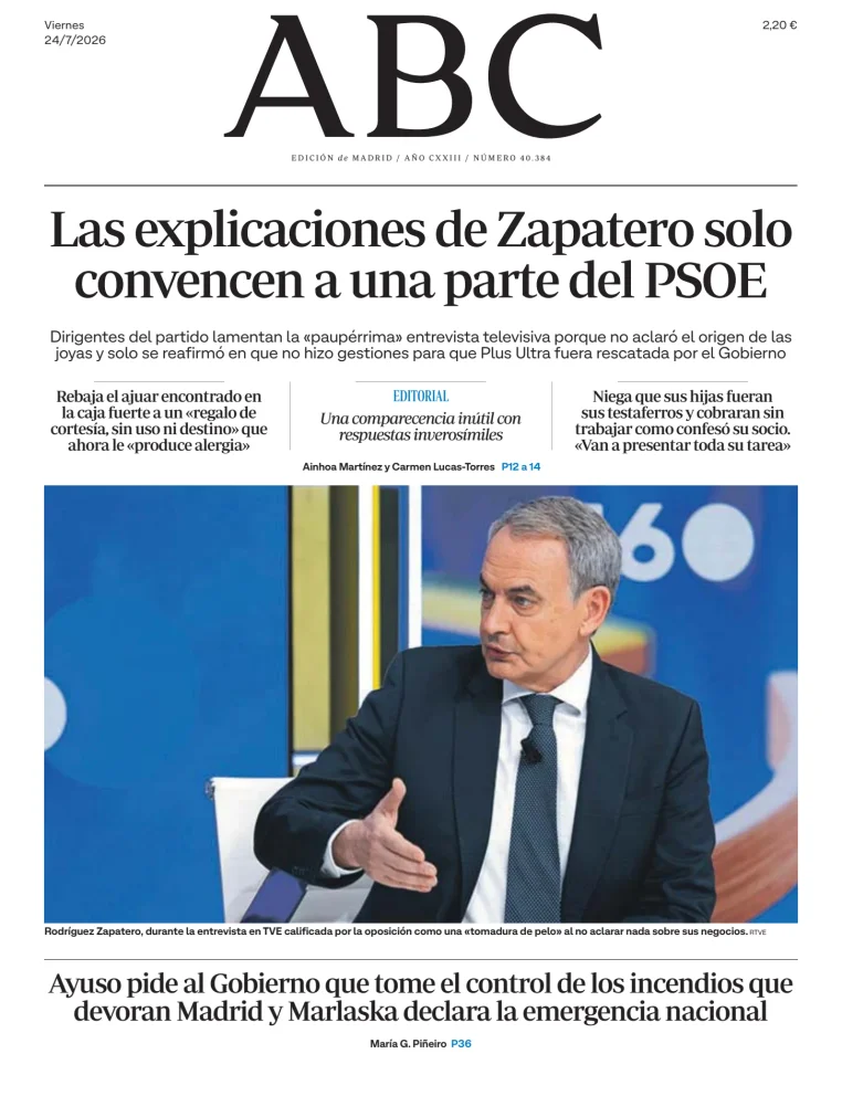 Portada de ABC