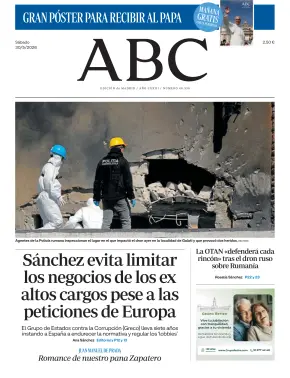 Portada de ABC, 30 de mayo de 2026