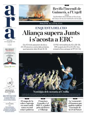 Portada de Ara, 10 de julio de 2026