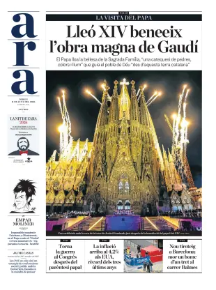 Portada de Ara, 11 de junio de 2026