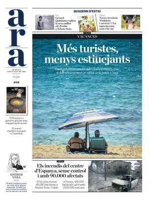Portada de Ara, 26 de julio de 2026