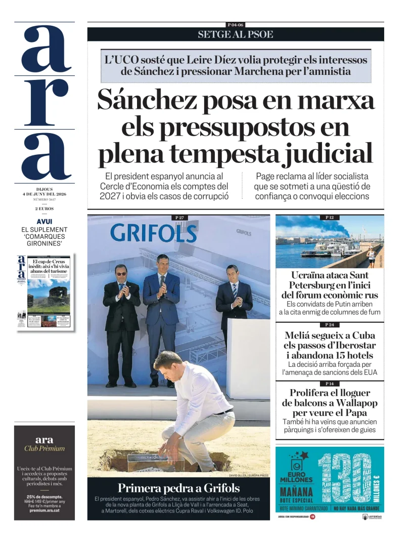 Portada de Ara