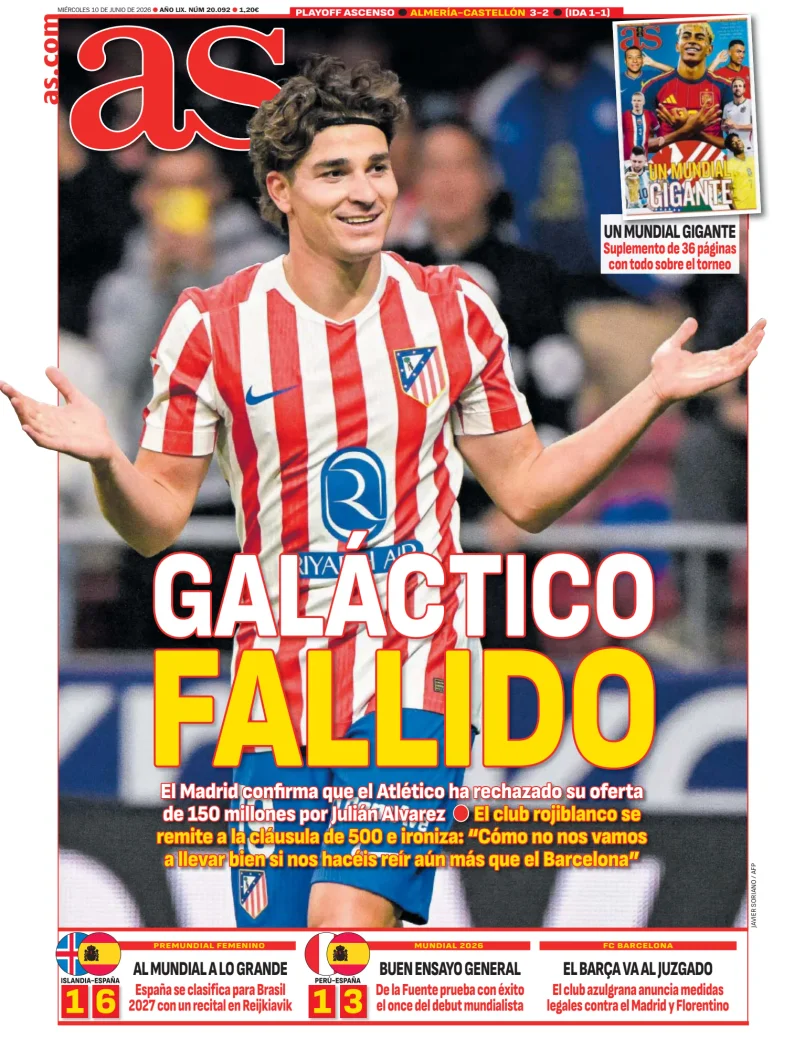 Portada de AS