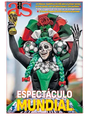 Portada de AS, 11 de junio de 2026