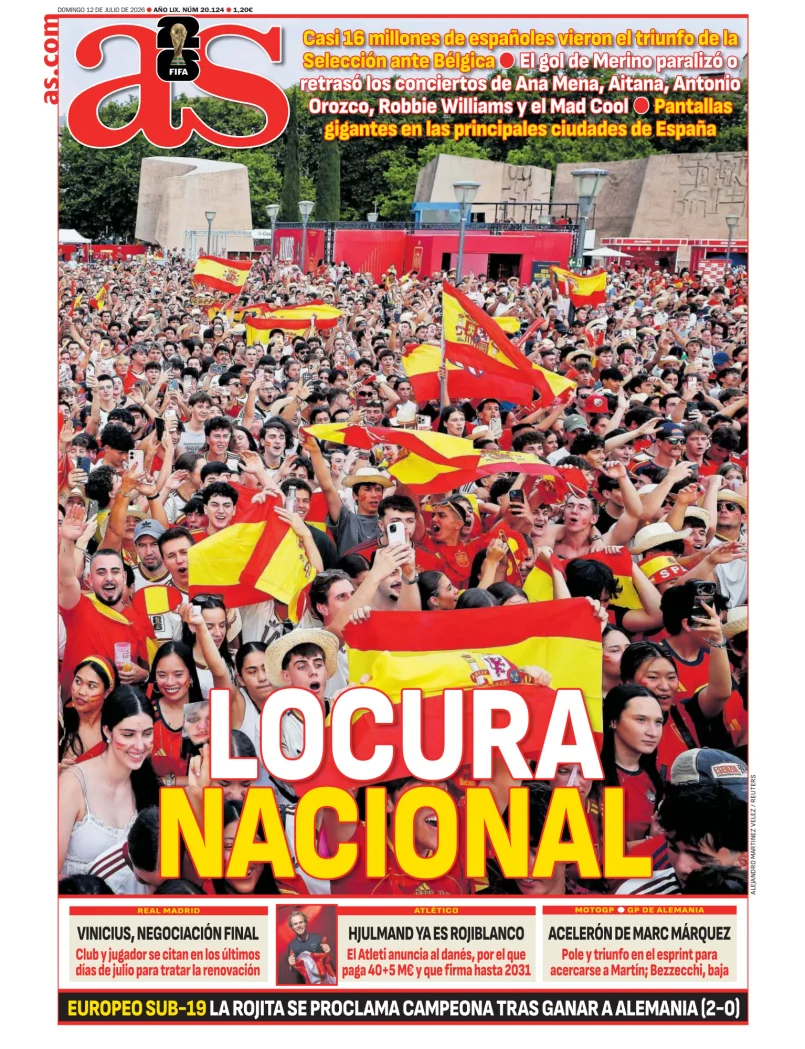 Portada de AS